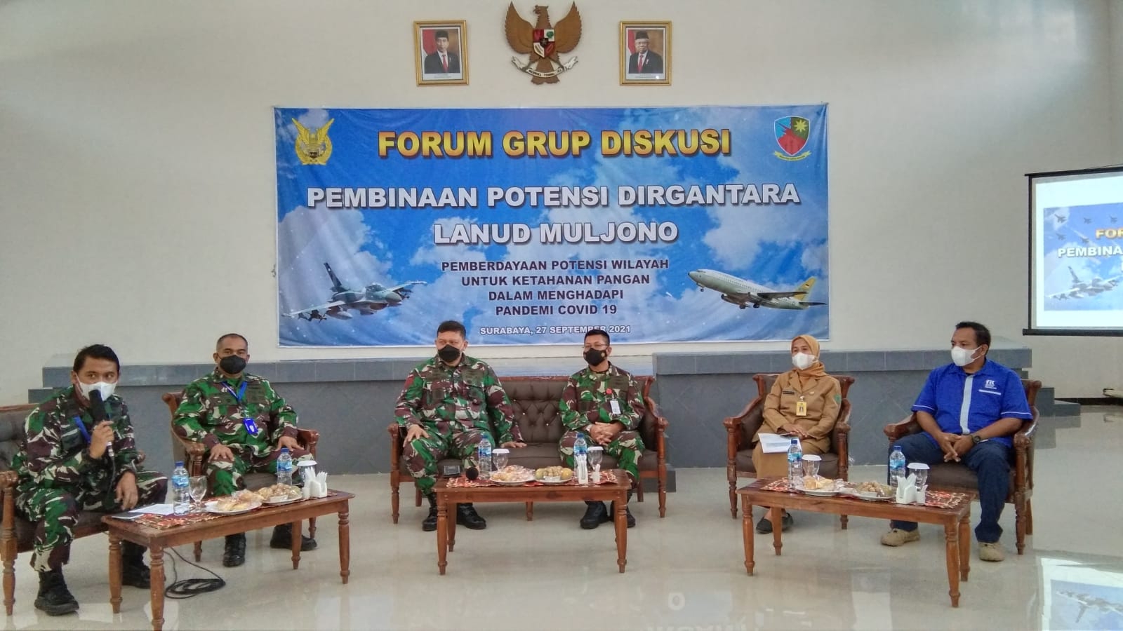Forum Grup Diskusi Potensi Dirgantara di Lanud Muljono