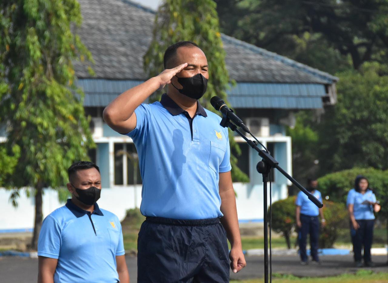 Peringatan Haornas XXXIX Lanud Muljono Gelar Upacara