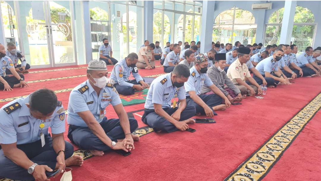 Lanud Muljono Laksanakan Peringatan Maulid Nabi Muhammad SAW 1444 H