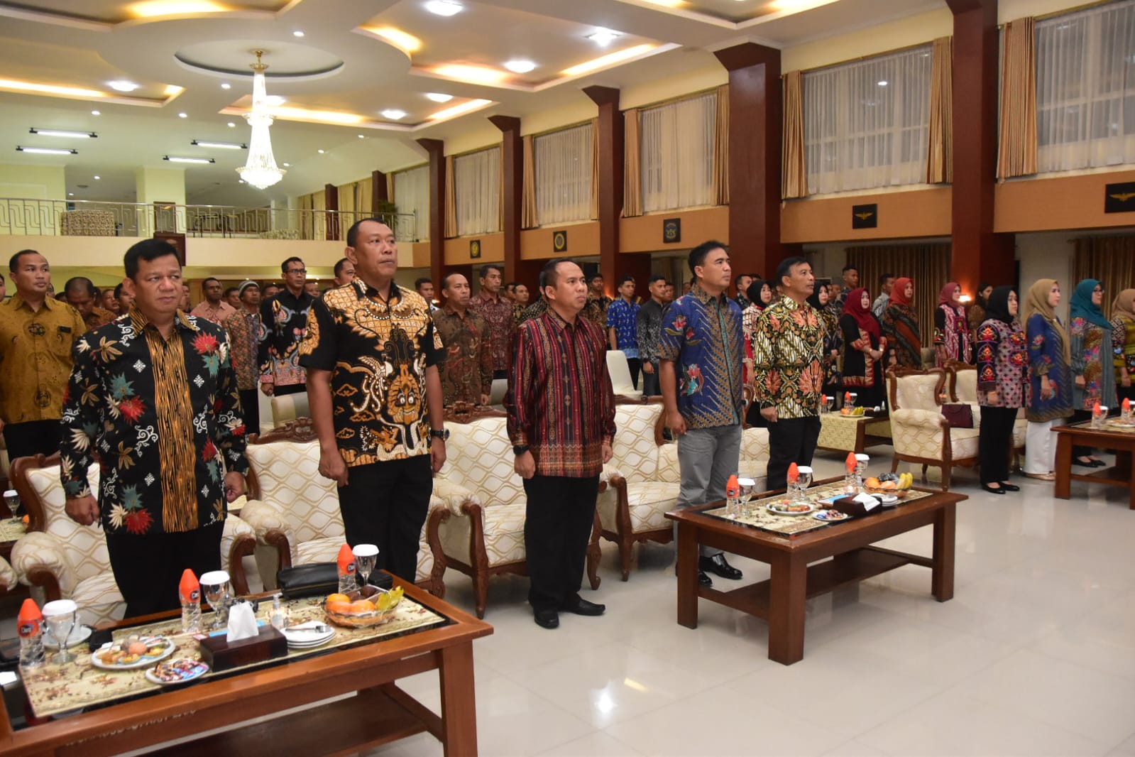 Lanud Muljono dan Puspenerbal Lanudal Laksanakan Nonton bareng ” Pandawa Boyong”