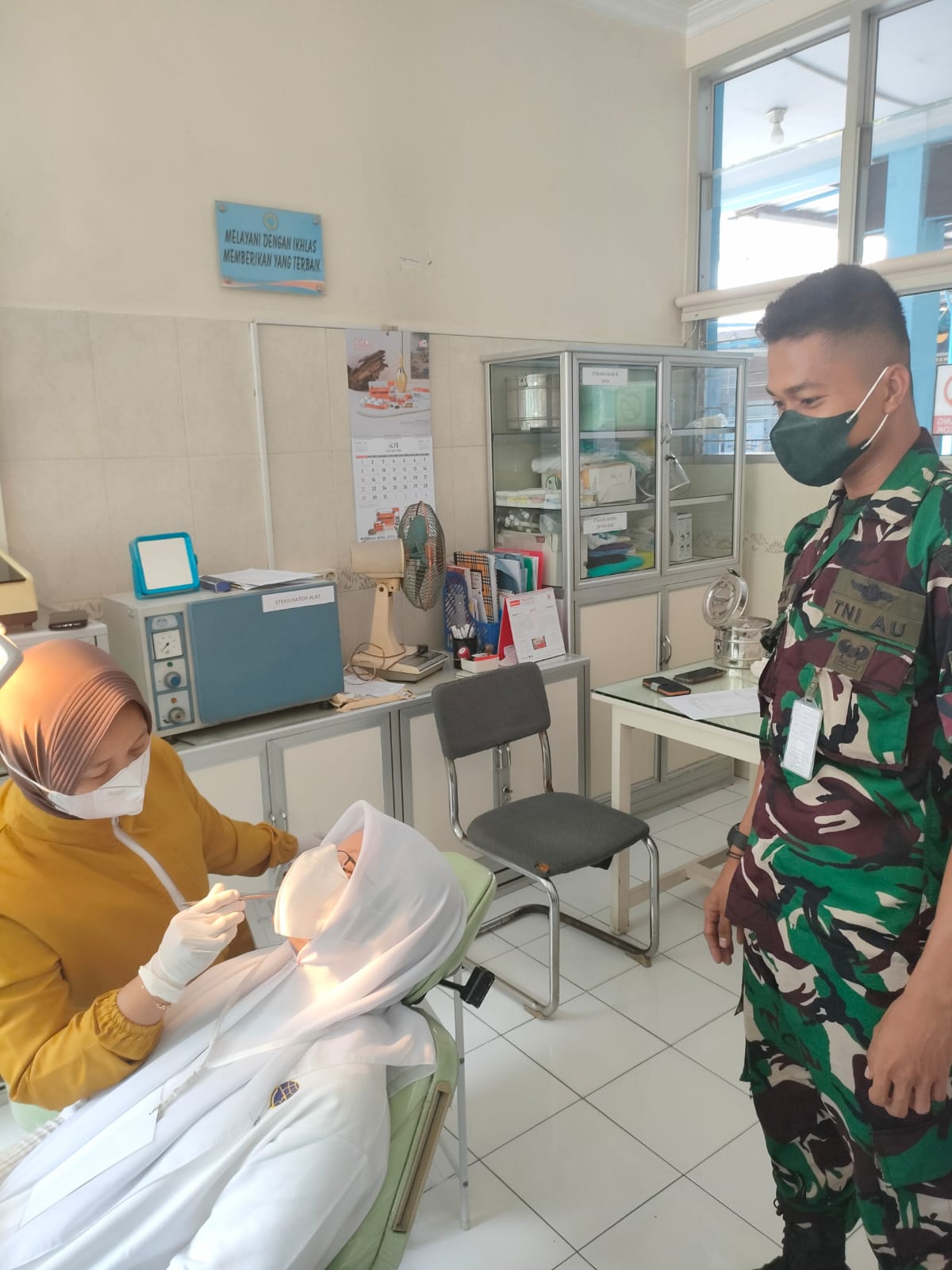 Peserta Calon SMA Pradita Dirgantara Jalani Tes Kesehatan