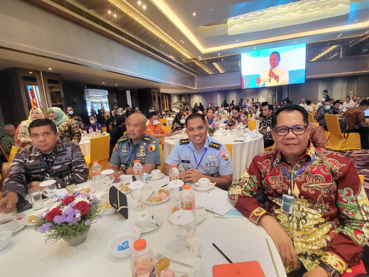 Kadispers Lanud Muljono Ikuti Seminar Penataan Ruang Pesisir dan Laut