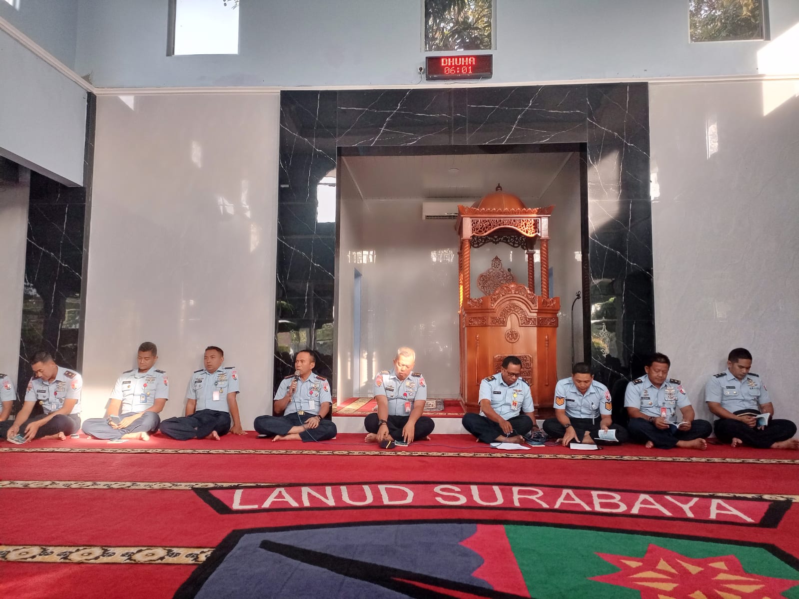Lanud Muljono Surabaya Gelar Doa Bersama Dalam Rangka HUT Koopsud Ke-72