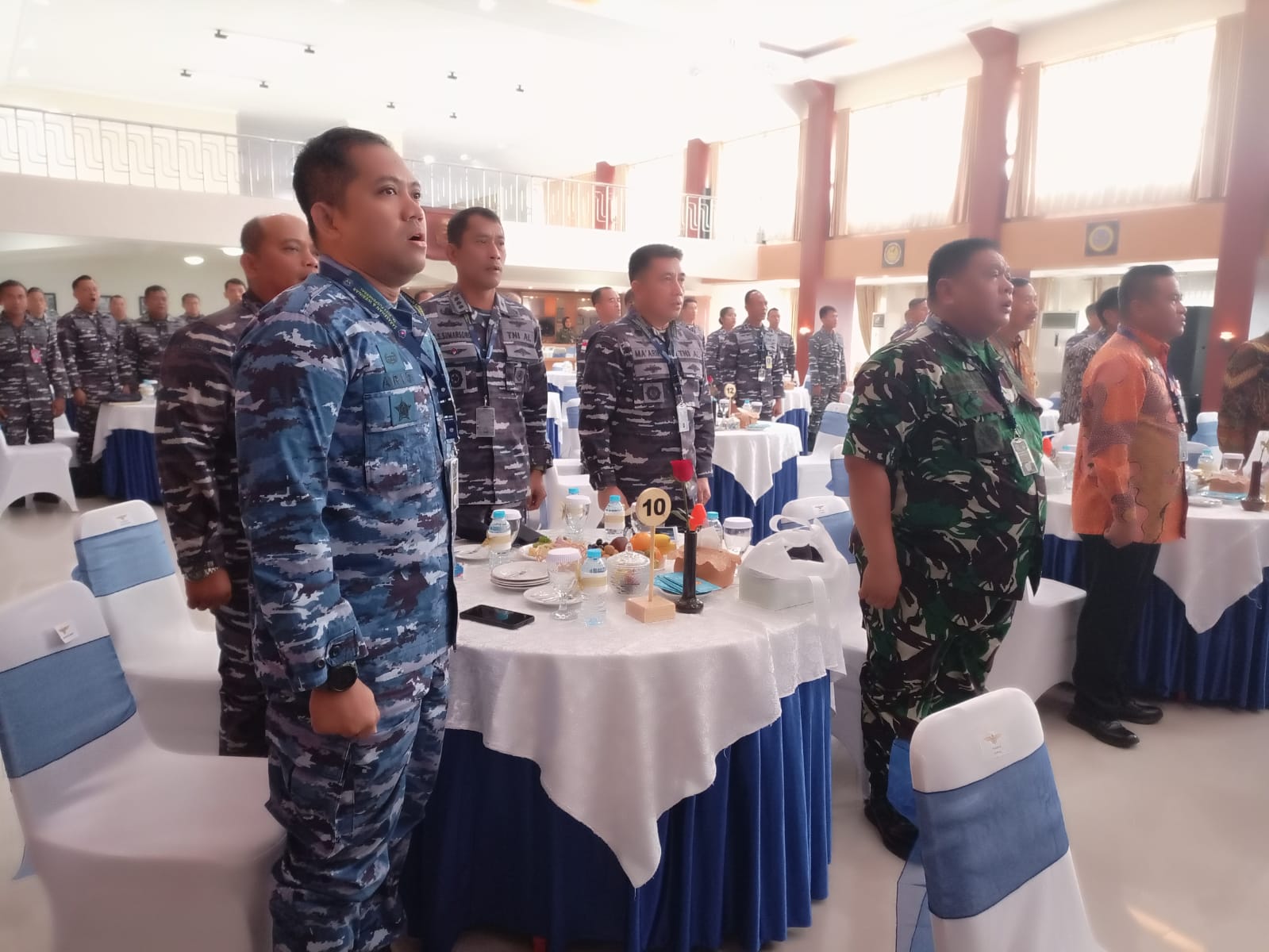 Kadispers Lanud Muljono Hadiri Sarasehan HUT Penerbangan TNI AL ke-67