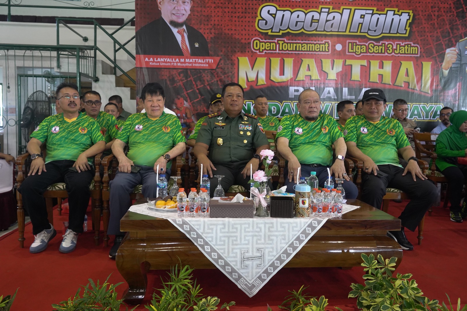 Kadisops Lanud Muljono Hadiri Pembukaan Kejuaran Muaythai