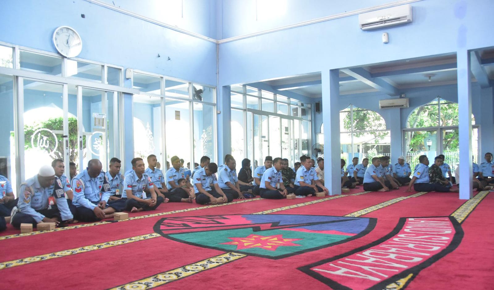 Jelang HUT ke-78 Tentara Nasional Indonesia, Lanud Muljono Gelar Doa Bersama