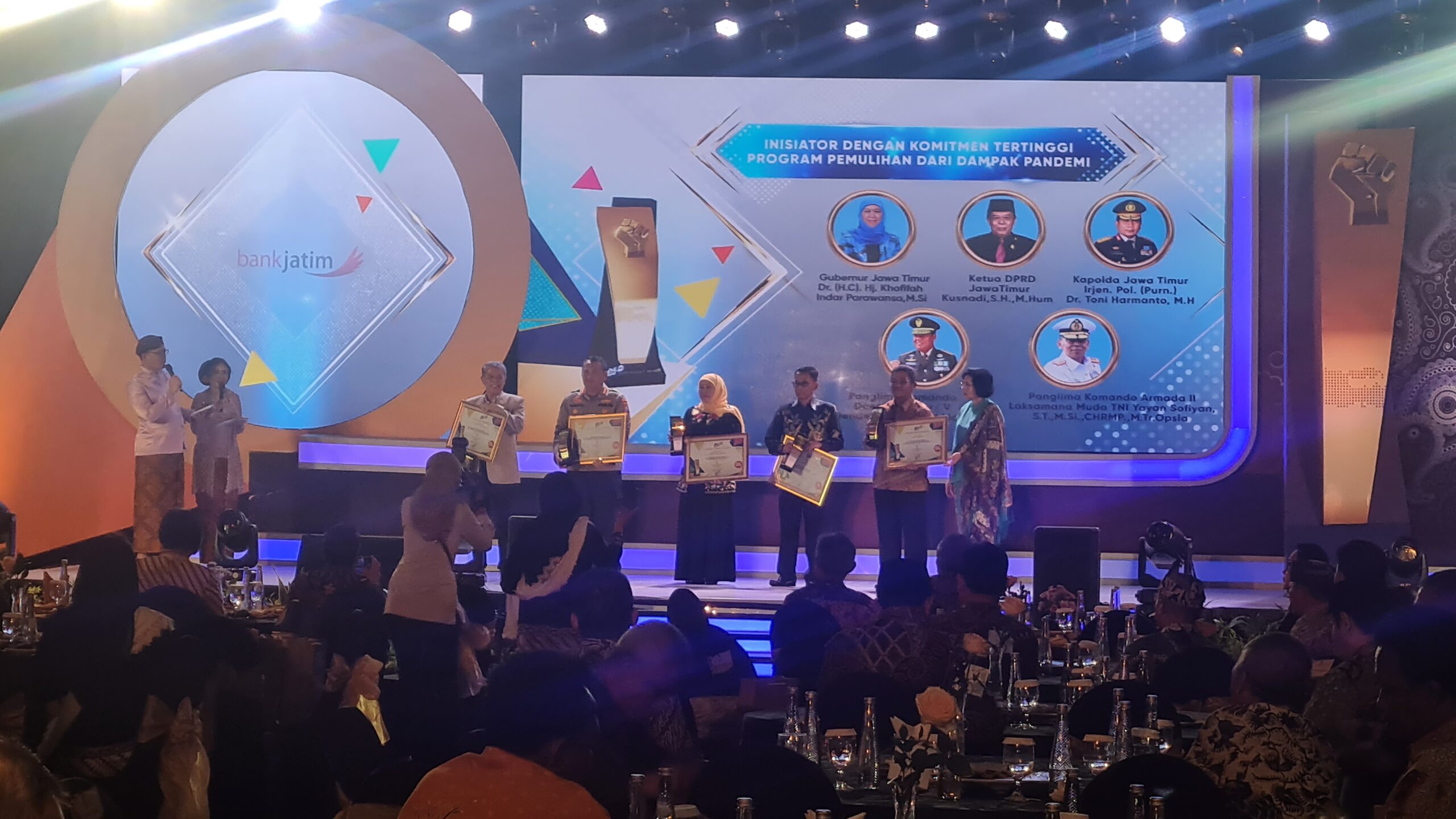 Lanud Muljono Hadiri JTV Jatim Bangkit Awards