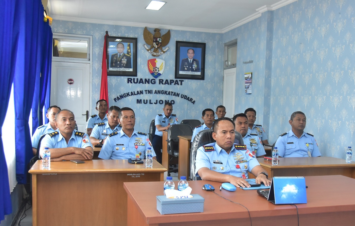 Danlanud Muljono Ikuti Exit Briefing Pangkoopsud II
