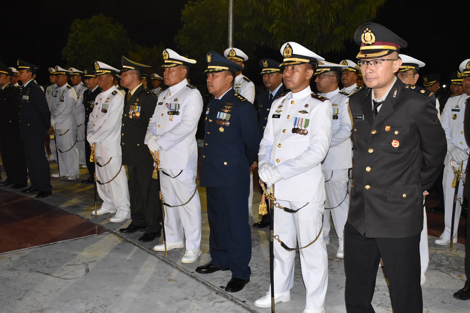 Kadislog Lanud Muljono Hadiri AKRS Peringatan Hari Pahlawan 10 November Tahun 2023