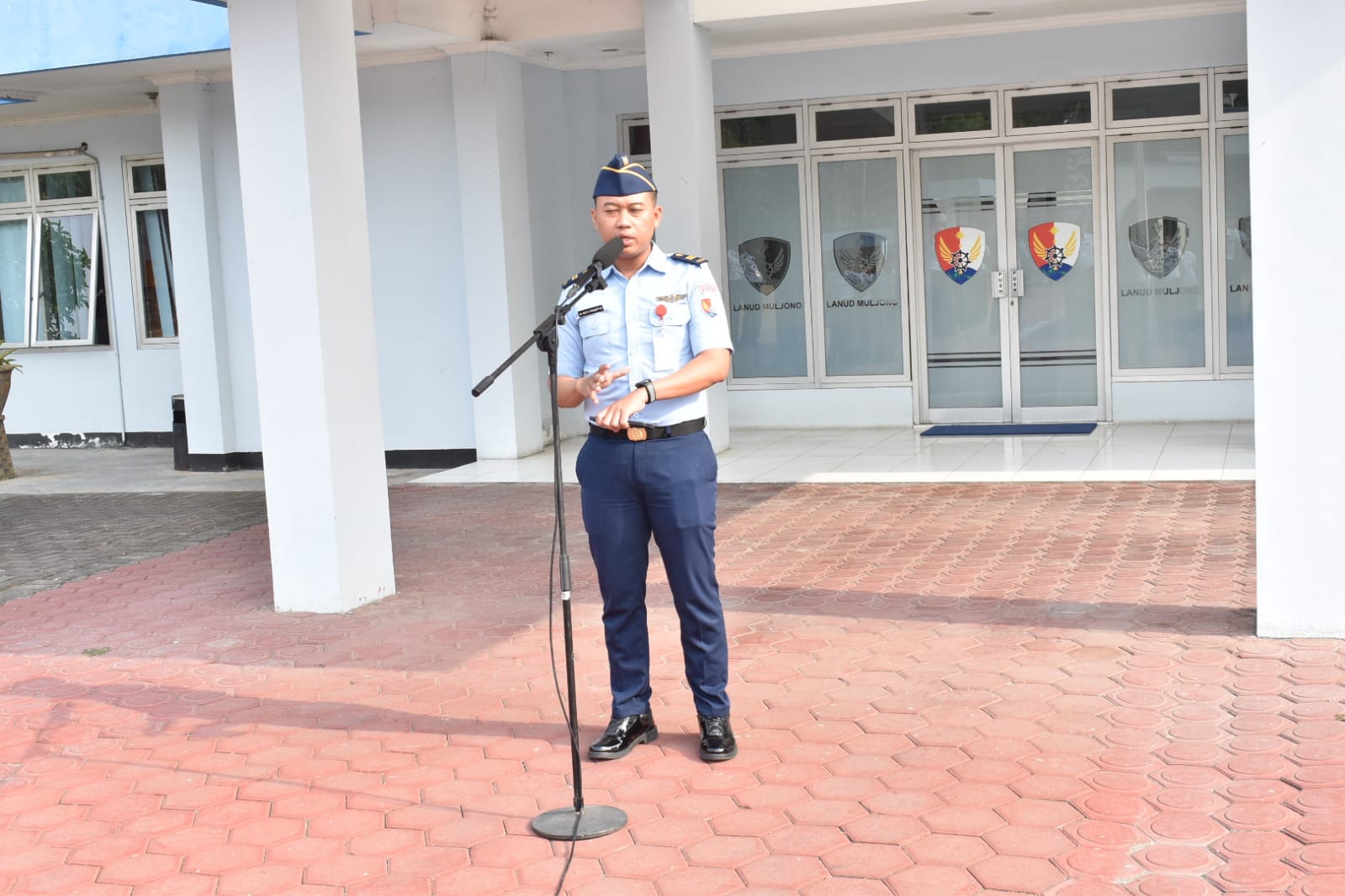 Cegah Penyebaran Cacar Monyet, Tim Kesehatan RSAU Soemitro Berikan Ceramah Kesehatan