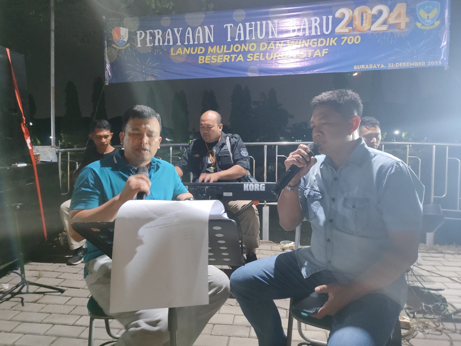 Pererat Solidaritas, Lanud Muljono Gelar Acara Tahun Baru Bersama Wingdik 700