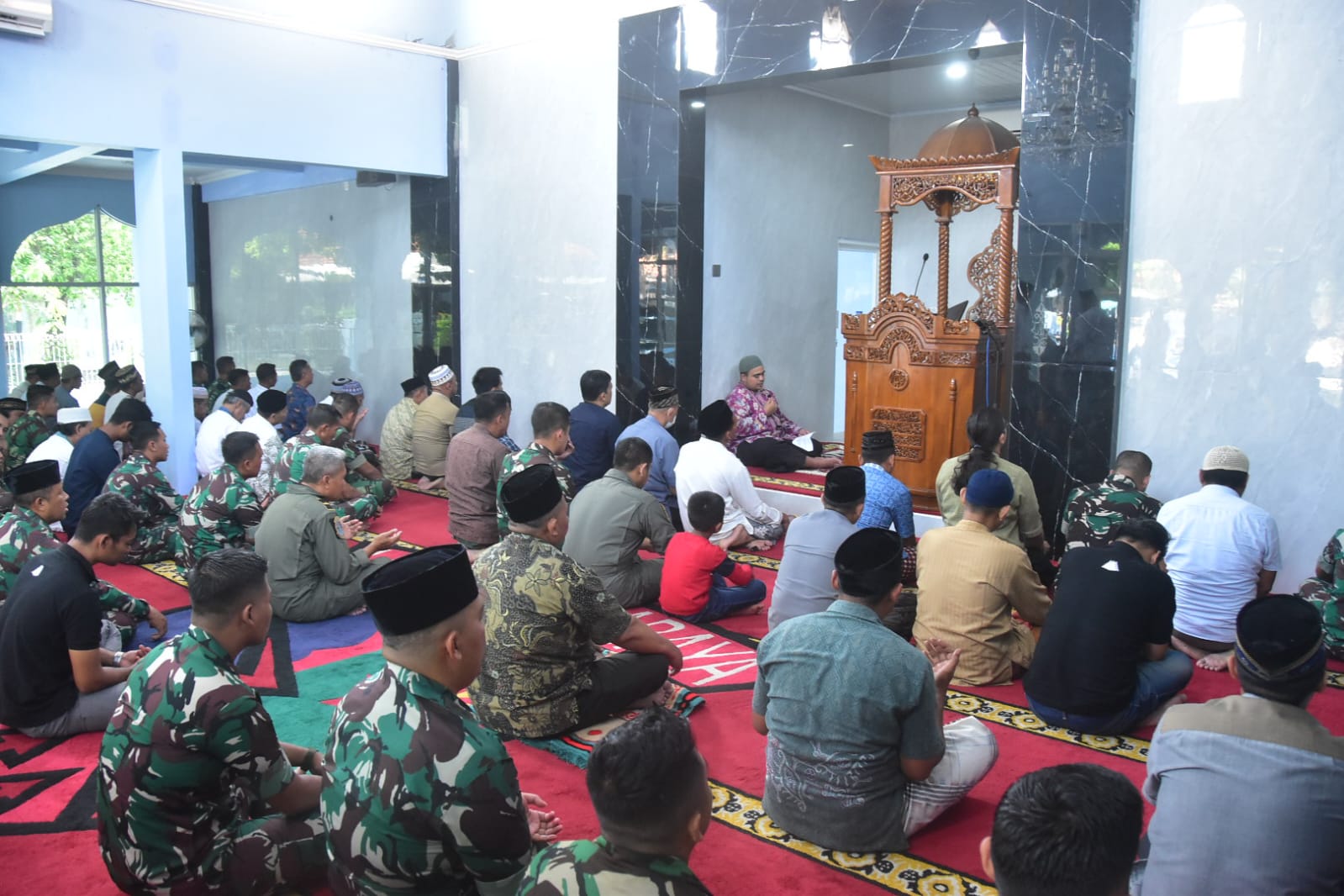 Lanud Muljono Gelar Doa Bersama dalam rangka memperingati hut ke 2 Koopsudnas tahun 2024