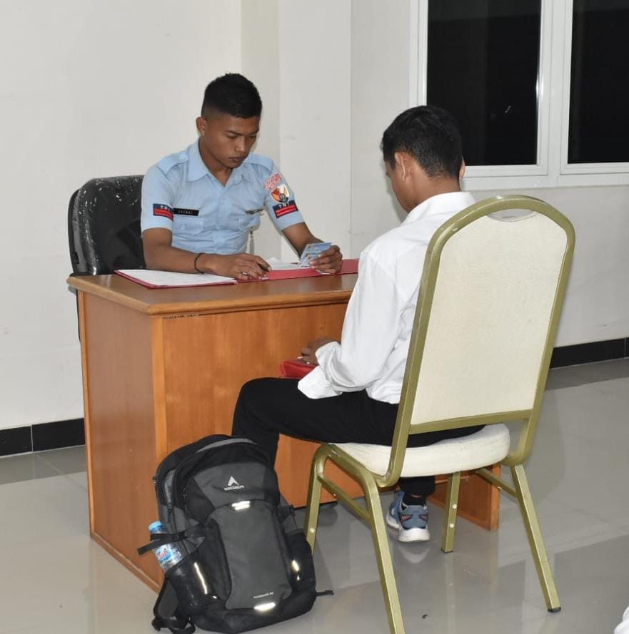 Casis Tamtama PK TNI AU Gelombang I/87 TA. 2024 Laksanakan Ridmin 2