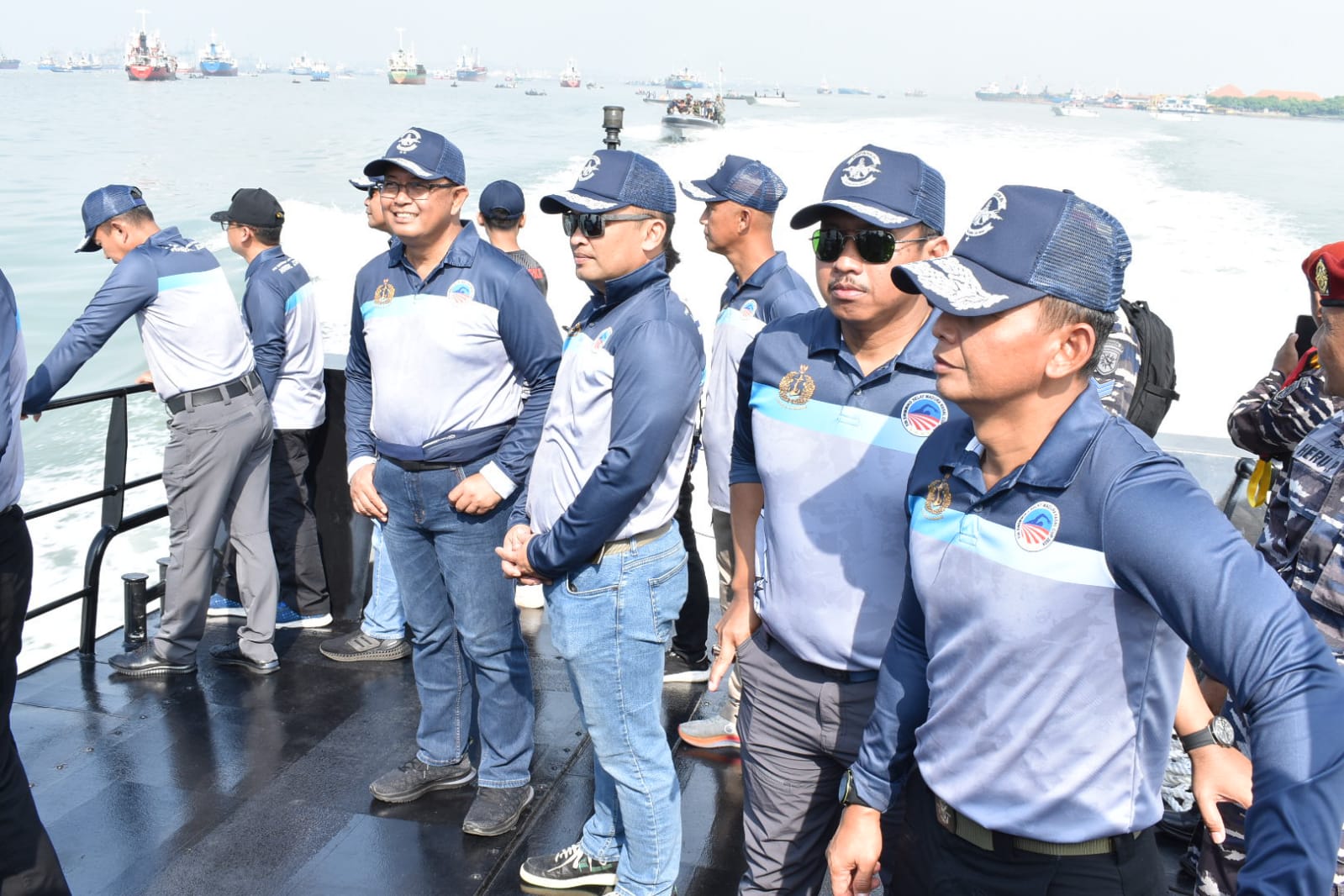 Danlanud Muljono Hadiri Lomba Fin Swimming Selat Madura Kasal Cup 2024
