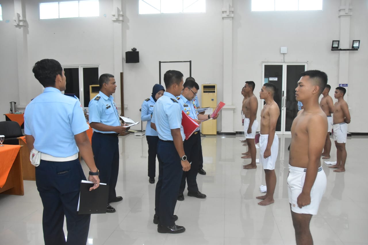 Lanud Muljono Gelar Sidang Pantukhirda Calon Tamtama PK TNI AU Gelombang I A-87 TA. 2024