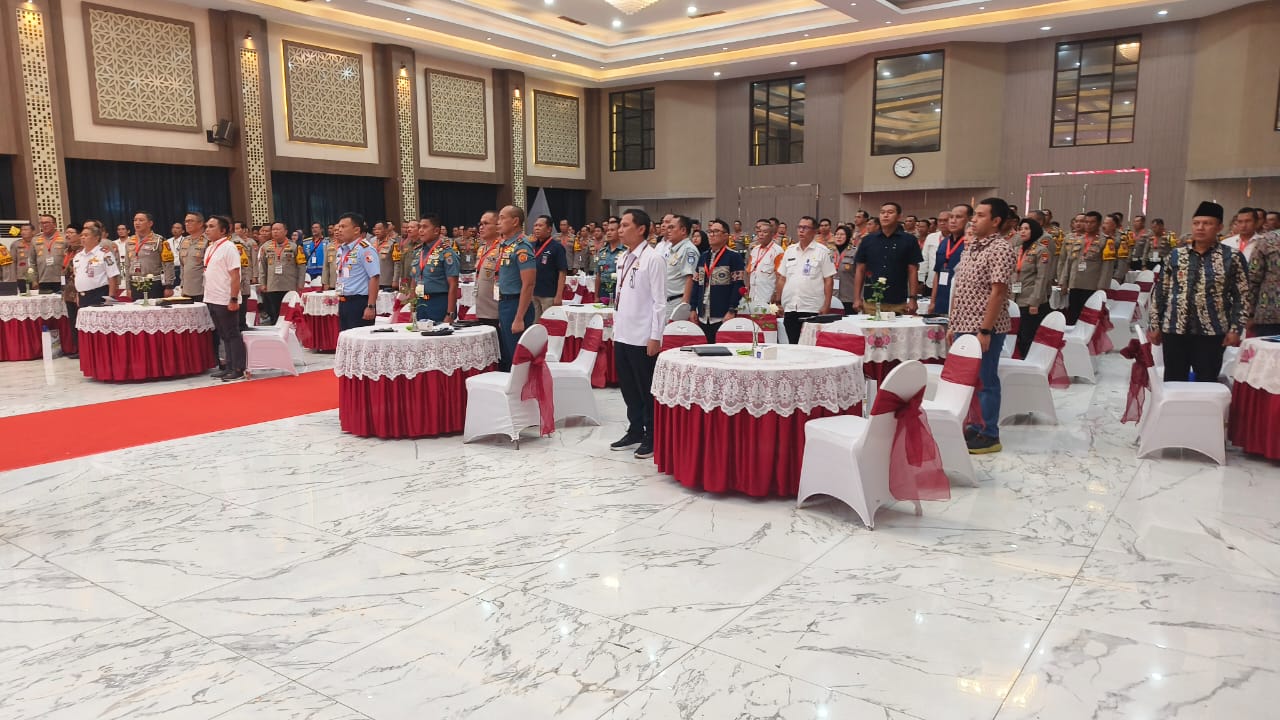 Danlanud Muljono Hadiri Rakor Lintas Sektoral Ops Ketupat Semeru Tahun 2024