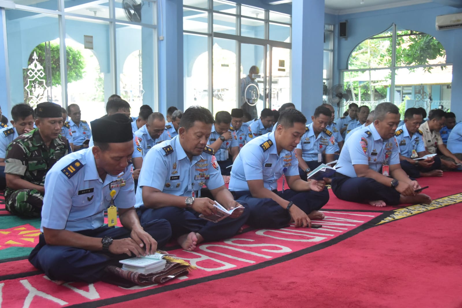 Jelang Sertijab Kepala Staf Angkatan Udara, Lanud Muljono Gelar Doa Bersama