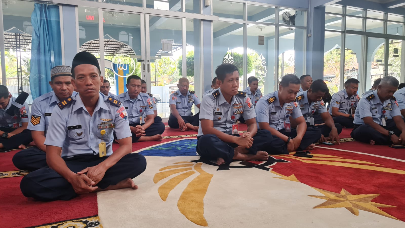 Jelang Sertijab Kasau, Lanud Muljono Gelar Doa Bersama